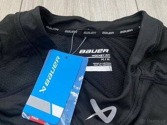 Hokejové triko a kalhoty se suspenzorem Bauer vel. M NOVÉ - 7