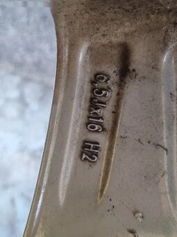 Zimní Alu kola 5x112, 16" - 7