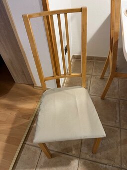 Dřevěné zidle Ikea - 7