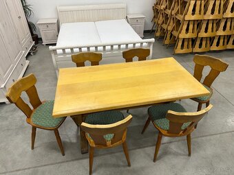 Selské restaurační stoly masivní. Gastro profi. 3 kusy - 7