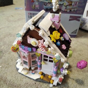 Chaloupka , cukrárna. Stavebnice jako Lego - 7