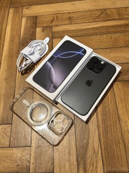 iPhone 16 pro 128 gb černý titan - 7