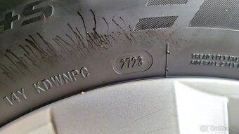 Alu kola Škoda 16" 5x112 zimní pneu 215/60 R16 6+mm Karoq - 7