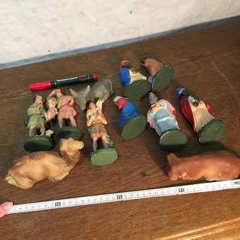 starý Betlém mašé.. volek osel Tři králové velbloud 1900 - 7