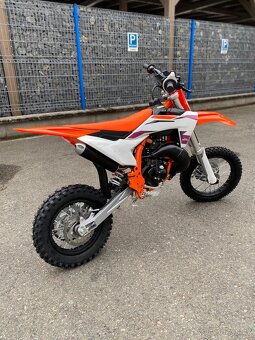 Dětský pitbike 50ccm 12/10 oranžová - 7