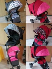 Sluneční clona s výztuhou - prodloužení stříšky - 7