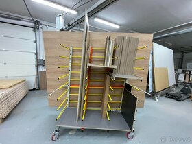 Transportní vozík na dílce, velkoplošný materiál - 7