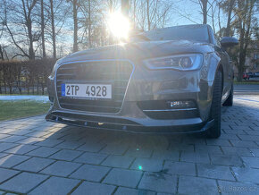 AUDI A3 8V SPOJLER NA PREDNI NÁRAZNÍK LIPO NA NARAZNIK - 7