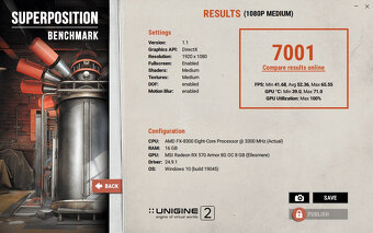 🚀 HERNÍ PC AMD FX-8300, 16GB RAM, RX 570 8GB, SSD, WIN10 🚀 - 7