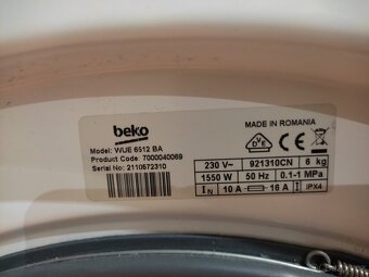 Pračka Beko WUE 6512 BA - 7