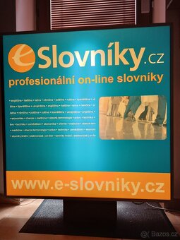 Světelný reklamní panel BOX jednostranný 90×90cm se zářivkou - 7