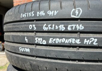 Letní kola Octavia 3, 205/55 R16 Fulda (5120) - 7