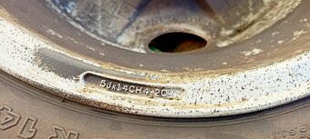 ALU kola Citroen Peugeot 165/65 r14 - 7