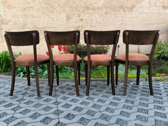 Starožitné Art Deco jídelní židle Thonet, 30. léta - 7