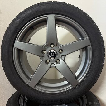 AUDI/ŠKODA/VW 5x112 R17 ET37+ZIMNÍ 225/50R17 5mm - 7