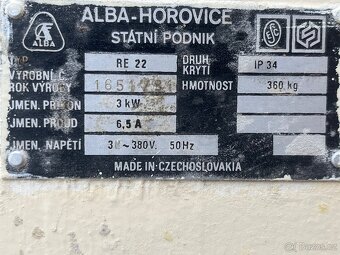 Univerzální hnětač ALBA HOŘOVICE RE 22 - 7
