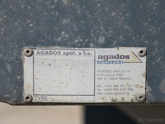 Agados DONA 58, 3,5 TUNY, 18 PALET, TŘÍSTRANNÁ SHRNOVACÍ PLA - 7