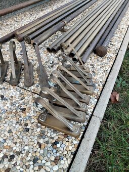 Stare mosazne konzole na zaclony - 7