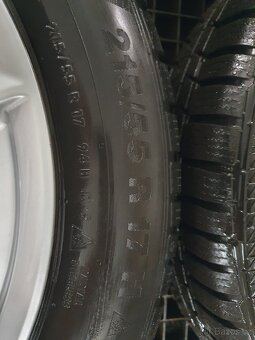 Zimní sada originálních AL kol Audi pneu 215/55 R17 - 7