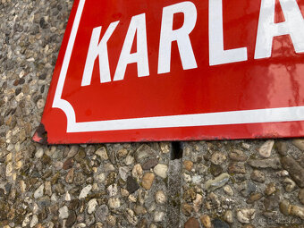 Smaltovaná cedule uliční za 900 kč s doručením - 7