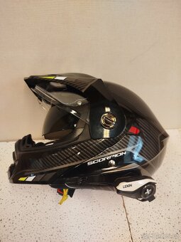 Helma na motorku scorpion EXO adx2 - 7
