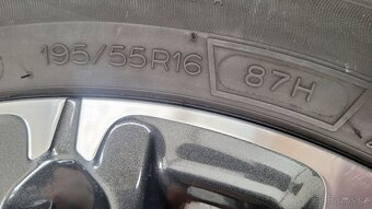 Alu kola Peugeot 16" 4x108 letní pneu 195/55 R16 5mm 208 - 7