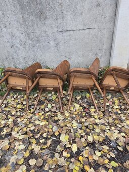 Staré židle TON Oswald Haerdtl zachovalé levně - 7