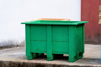 Vyvýšené záhony z masivu - 7