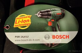Aku vrtačka Bosch PSR 14,4 Li (dvě baterie, nabíječka,.. ) - 7
