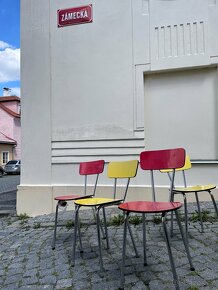 Retro jídelní židle umakart 60.léta - 7