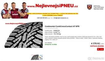 4ks Continental CrossContact AT 235/85R16C - 7