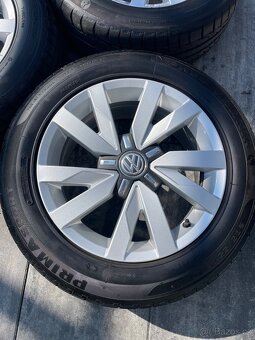 Alu kola VW 5/112 R16 + 205/55/16 letní - 7