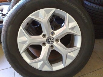 alu kola 5x112 r17 original seat,škoda,vw 215/65/16 - 7