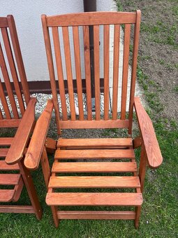 Zahradní polohovací židle - 7