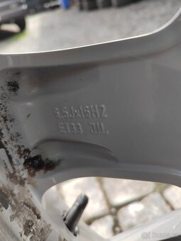 Prodám orig alu 16 Vw Tiguan 5x112 ET 33 pneu 215/65/16 - 7