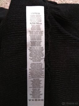 Nová unisex kruhová šála ALPINE PRO - černá - 7