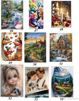 DIY Diamond painting Diamantové malování 30x40 - 7