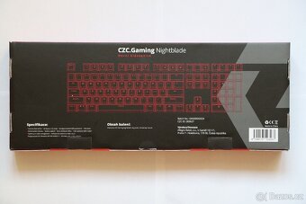 Herní klávesnice CZC Gaming Nightblade - Outemu Red - 7
