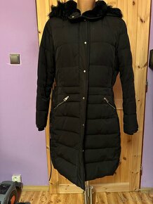Péřový kabát Zara vel. XXL - 7