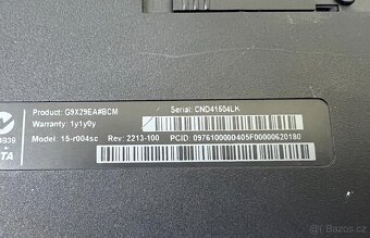 HP 15 / Intel N2815 / 4GB RAM / 500HB HDD / 15.6" - 7