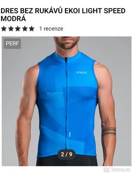 Cyklodres letní pánský+ cyklodres bez rukávu - 7