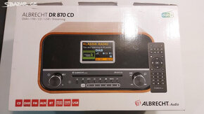 Kvalitní dřevěné DAB+ rádio, CD, mód pro seniory - 7