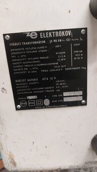 Svářečka / svářecí transformátor - 7