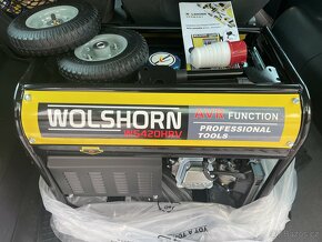 Nová benzínová elektrocentrála 230/400V 3,9/7,3kW - 7