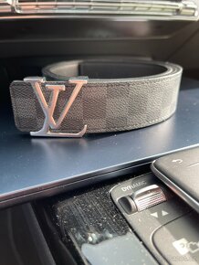 Replika 1:1 Louis Vuitton 40mm reversible belt Grey - 7