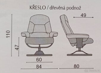Sestava PF nábytek / HIKOR Zara, TOP stav, lze i samostatně - 7