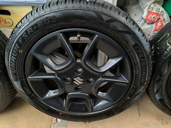Alu kola Suzuki Ignis 4x100 r16 Originál, NOVÉ pneu8mm+TPMS - 7
