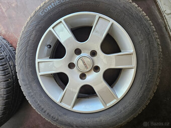 15" alu VW,ŠKODA,SEAT(5x112,6J,ET 40)s pneu 195/65r15 - 7