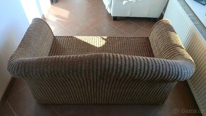 Ratanová sedačka top stav - originál Ratex - 7