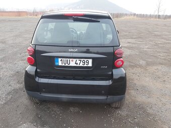 Prodám Smart Fortwo 451 MHD 1.0i 52kw, rok výroby 2009 - 7